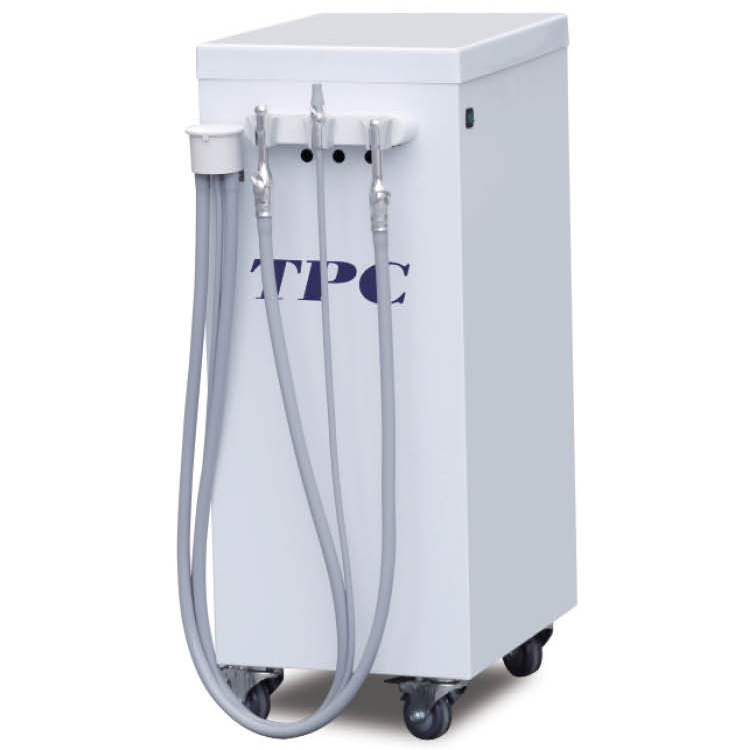 TPC PC-2530 Dental Mobile Tragbare Absauganlage Vakuumpumpe