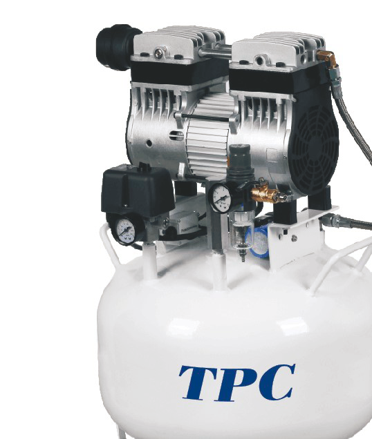 TPC DC701/702/703/704 zahnarzt leiseläufer ölfreien kompressor 32-120 liter