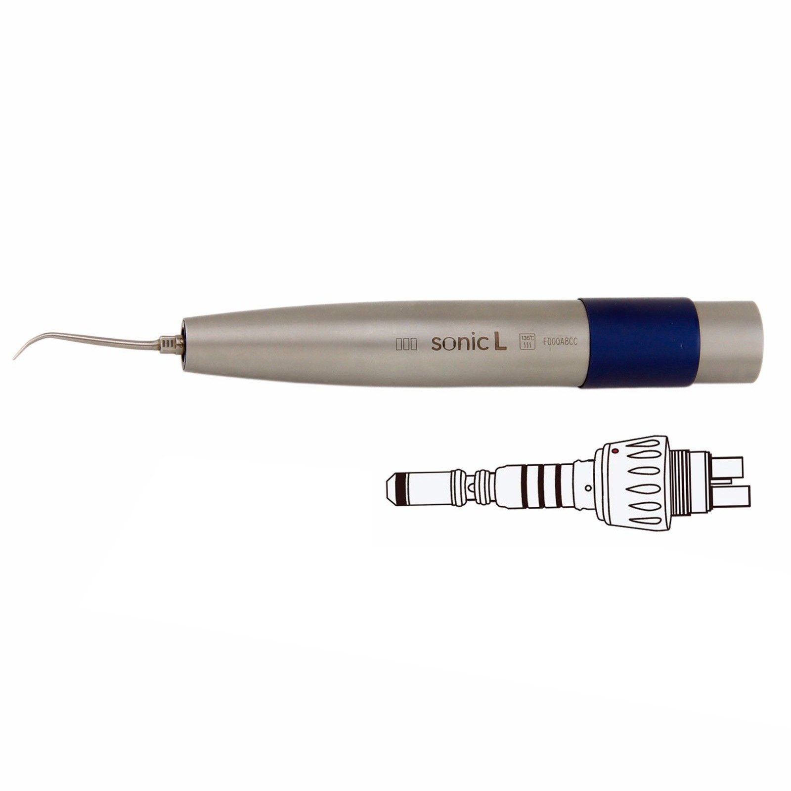 Sonic L Kavo SONICflex Style Dentalhygieniker Faseroptik Luftscaler Handstück 6 Loch