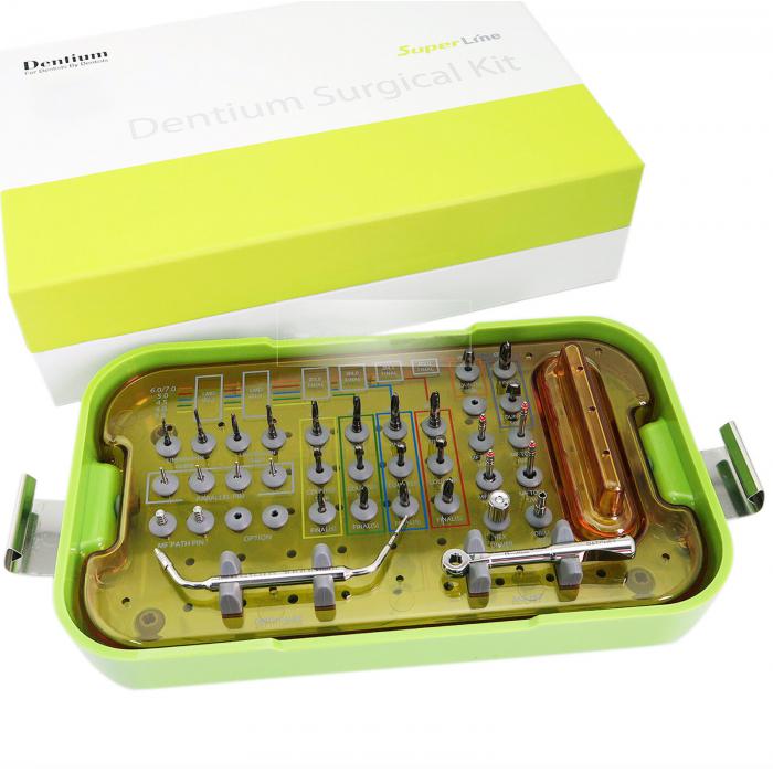Dentium Zahnchirurgisches Set UXIF SuperLine Instrumenten-Set für die Implantatchirurgie