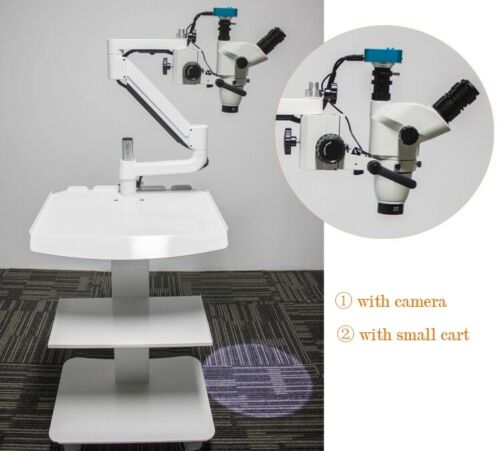 Dentalmikroskope für zahnärztliche Wurzelkanaltherapie mit Kamera + Zahnarzt Trolley