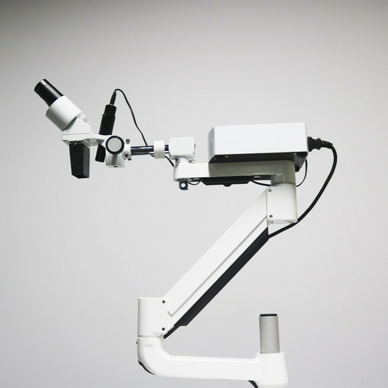 Dental Chirurgisches Operationsmikroskop mit 5W LED-Licht & Zahnarzt Trolley für HNO，Zahnärztlich