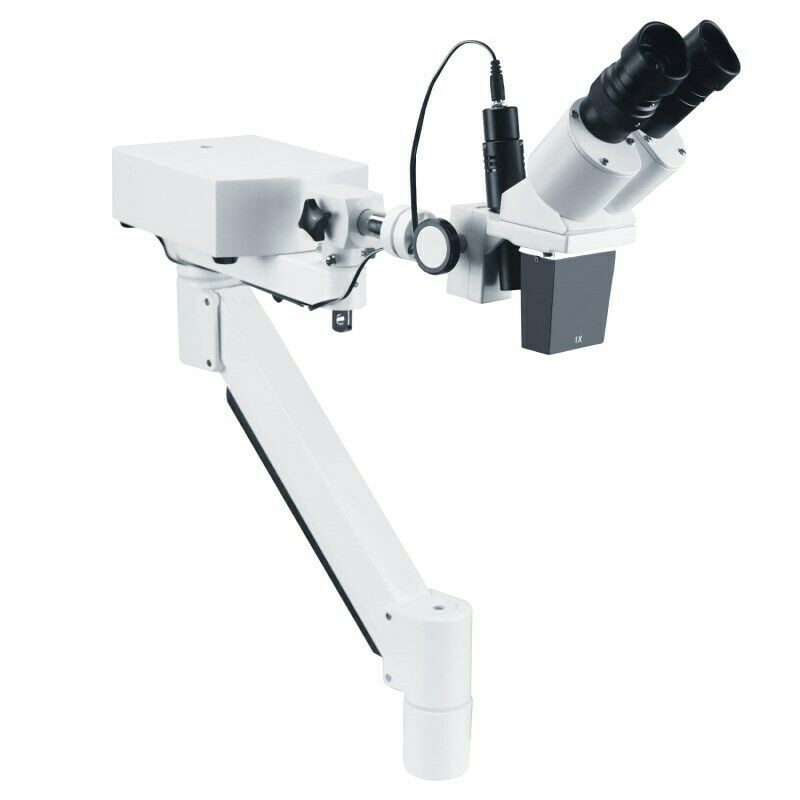Dental Chirurgisches Operationsmikroskop mit 5W LED-Licht & Zahnarzt Trolley für HNO，Zahnärztlich