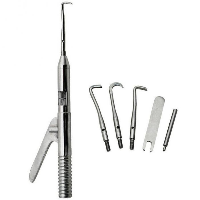 Dental Automatischer Kronen und Brückenentferner (Instrumentenset für Provisorischen Kronenentfernung)