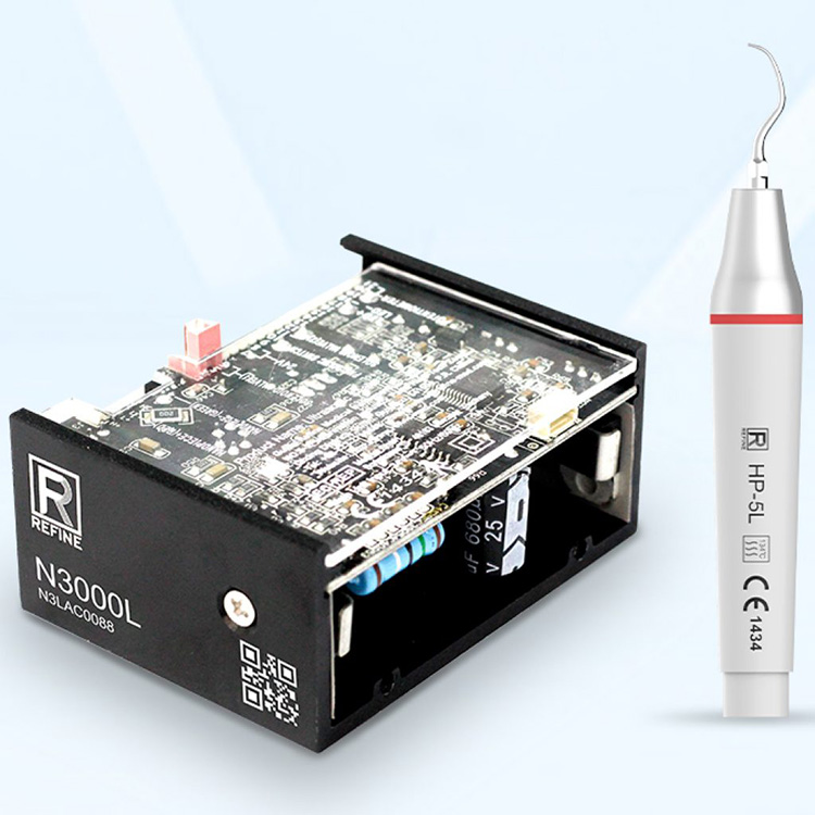 Refine® N3000L Gebaut in Ultraschall Scaler für Zahnarztstühle (Mit endodontischer Funktion & LED Lichter, Kompatibler EMS Woodpecker)