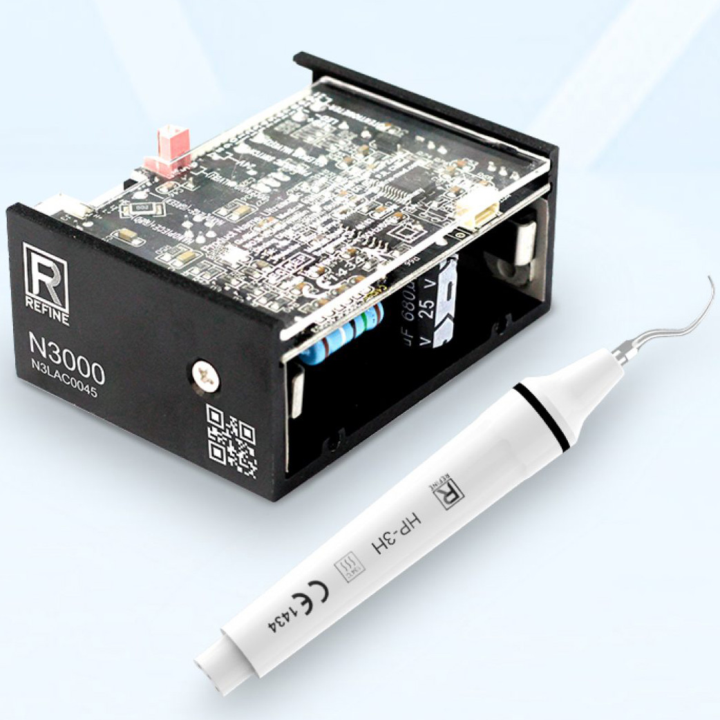 Refine® N3000L Ultraschall Scaler für Zahnarztstühle (Mit endodontischer Funktion, Kompatibler EMS Woodpecker)
