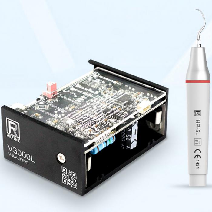 Refine® V3000L LED Ultraschall Scaler für Zahnarztstühle (Mit endodontischer Funktion, Kompatibler SATELEC/DTE/NSK)