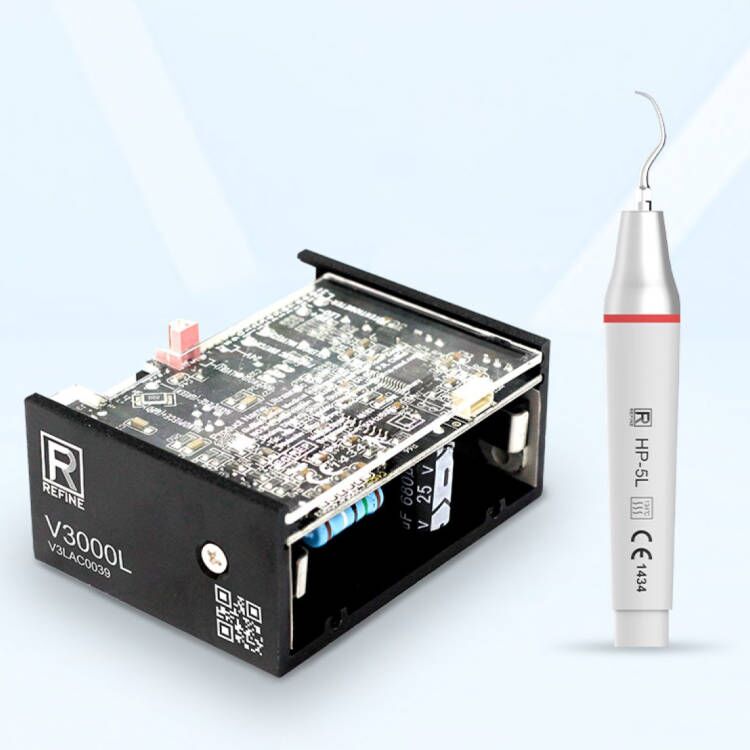 Refine® V3000L LED Ultraschall Scaler für Zahnarztstühle (Mit endodontischer Funktion, Kompatibler SATELEC/DTE/NSK)