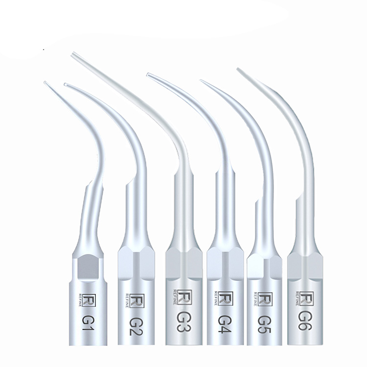 10 Stücke Refine® Piezo Spitzen für Prophylaxe G1 G2 G3 G4 G5 G6 GD1 GD2 GD3 GD4 GD5 GD6 (Kompatibel Mit Woodpecker EMS)
