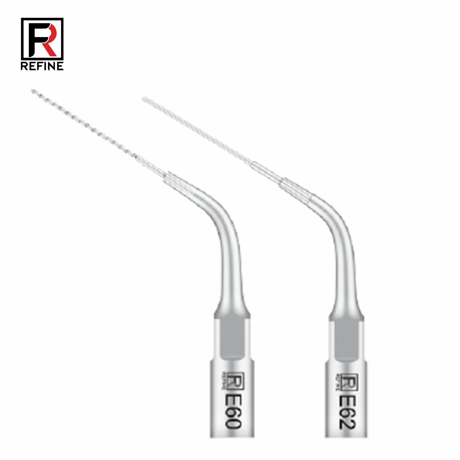 5 Stücke Refine® Ultraschall Scaler Piezo Spitzen für Endodontie E60 E62 Kompatibel EMS MECTRON WOODPECKER