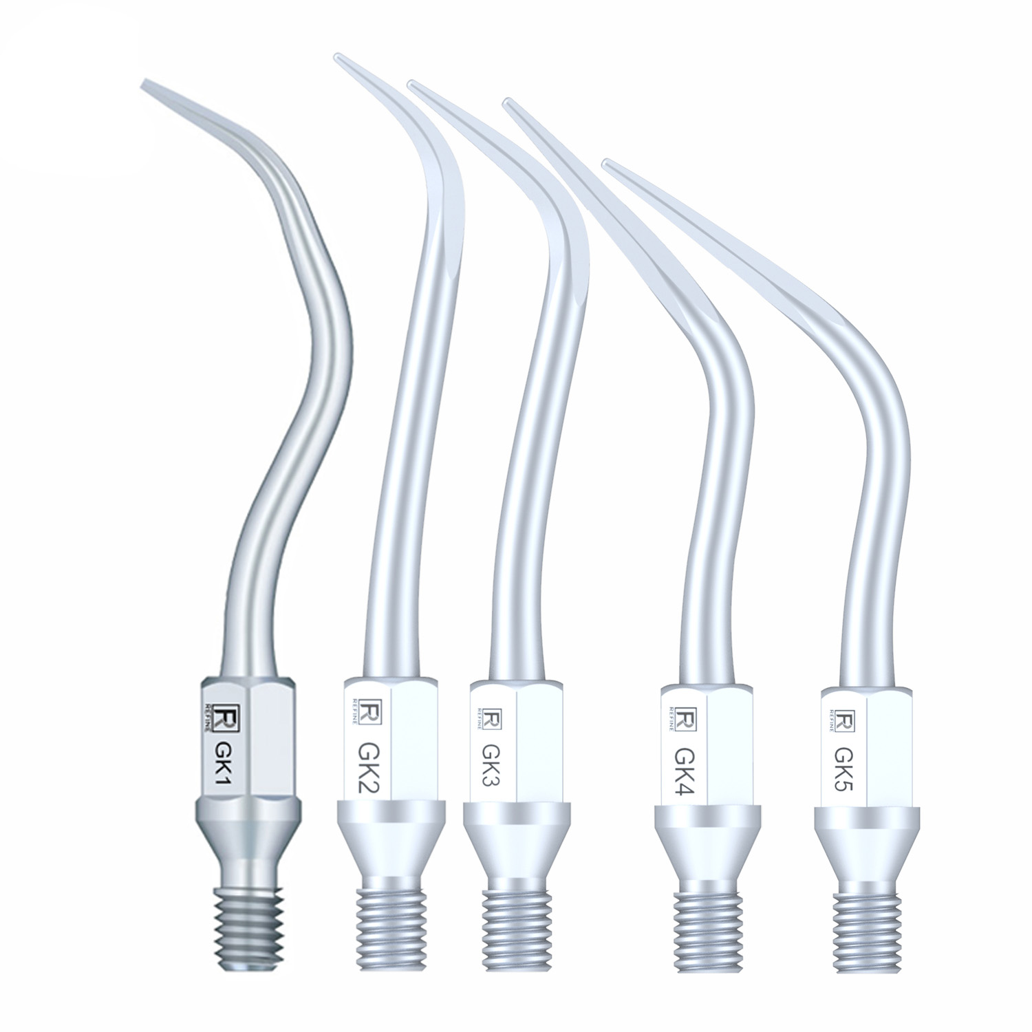 5 Stücke Refine® Dental Airscaler Spitze GK1 GK2 GK3 GK4 GK5 GK6 GK7 GK12 GK14 GK16 Kompatibel Mit Kavo SONICflex