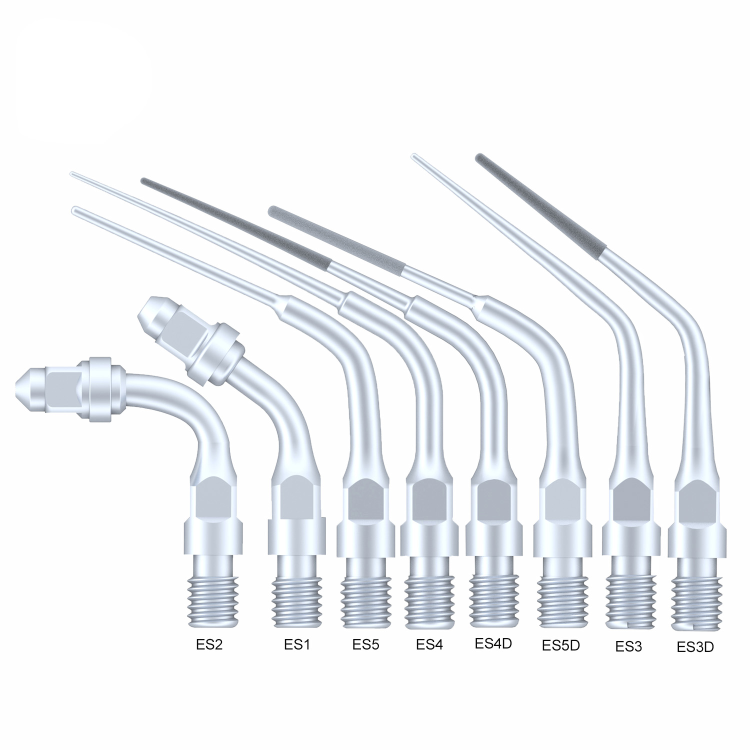 5 Stücke Refine® Dental Airscaler Spitzen für Endodontie ES3D ES4D ES5D ES10D ES14 ES14D ES15 ES15D Kompatibel Mit Sirona Airscaler