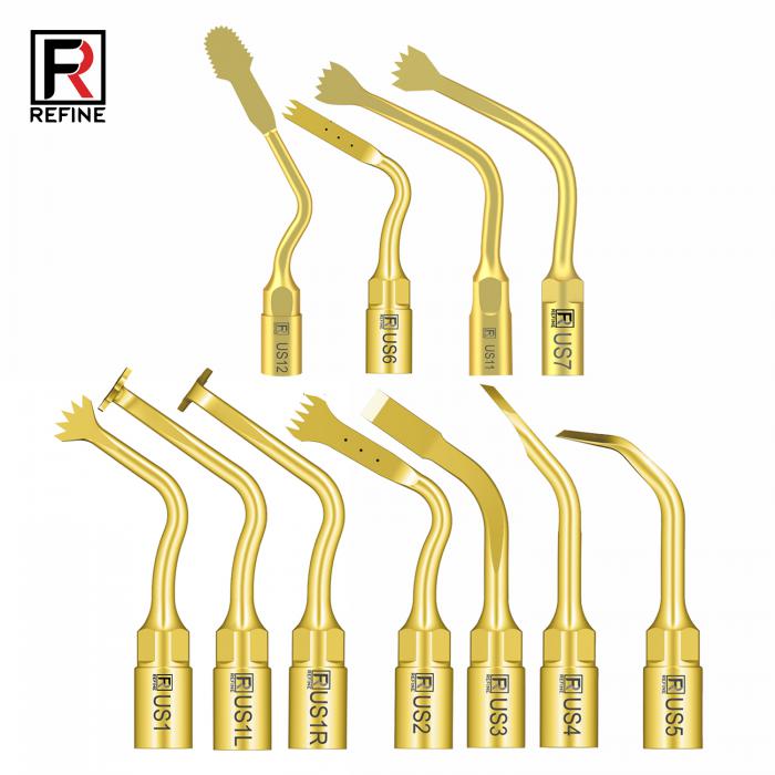 1 Stücke Refine® Piezosurgery Osteotomie Knochenschneiden Spitzen US1 US1L US1R US2 US3 US4 US5 US6 US7 US11 US12 (Kompatibel Mit Mectron Woodpecker)
