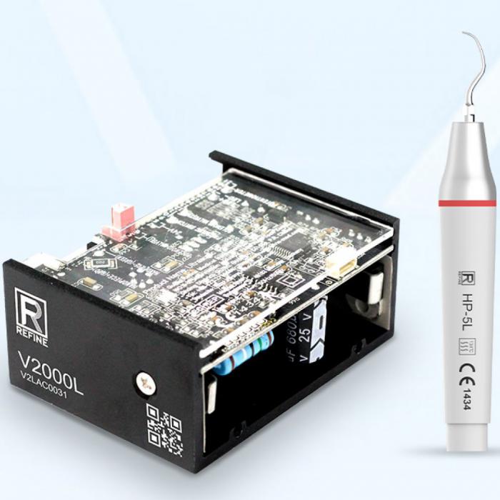Refine® V3000L Ultraschallscaler für Zahnarztstühle (Mit endodontischer Funktion & LED, Kompatibler SATELEC/DTE/NSK)