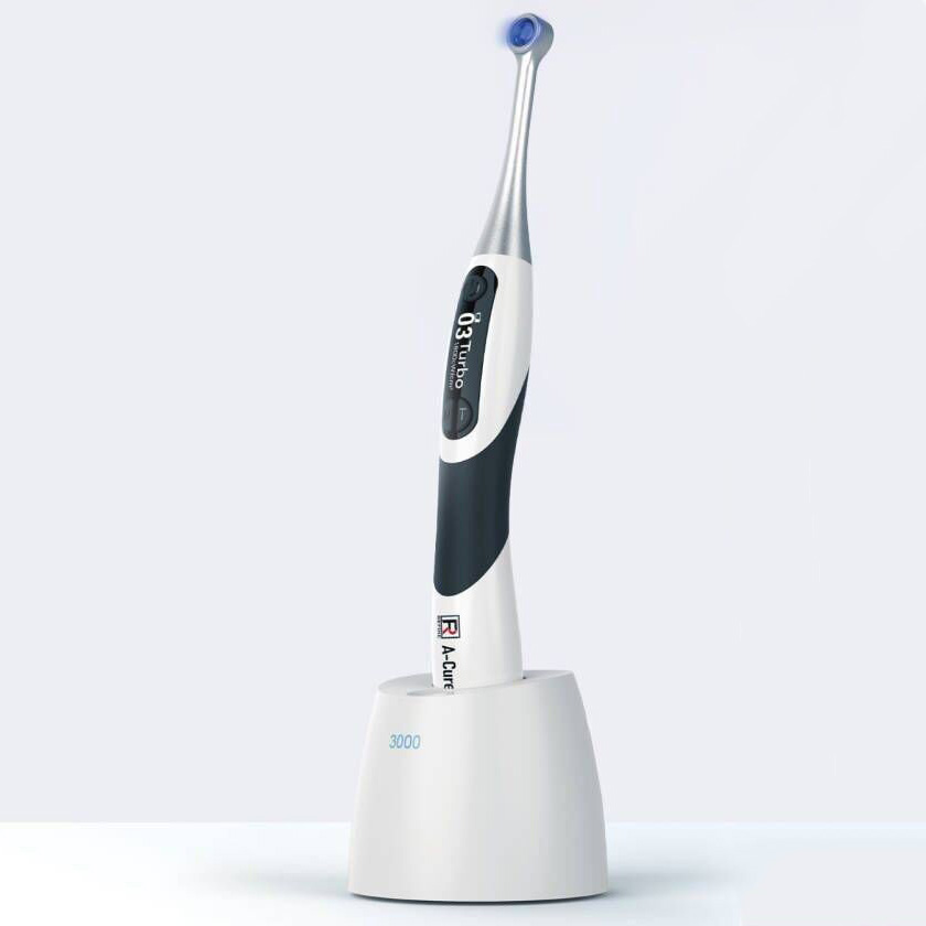 Refine® A-Cure Plus polymerisationslampe zahnarzt mit radiometer & karieserkennung