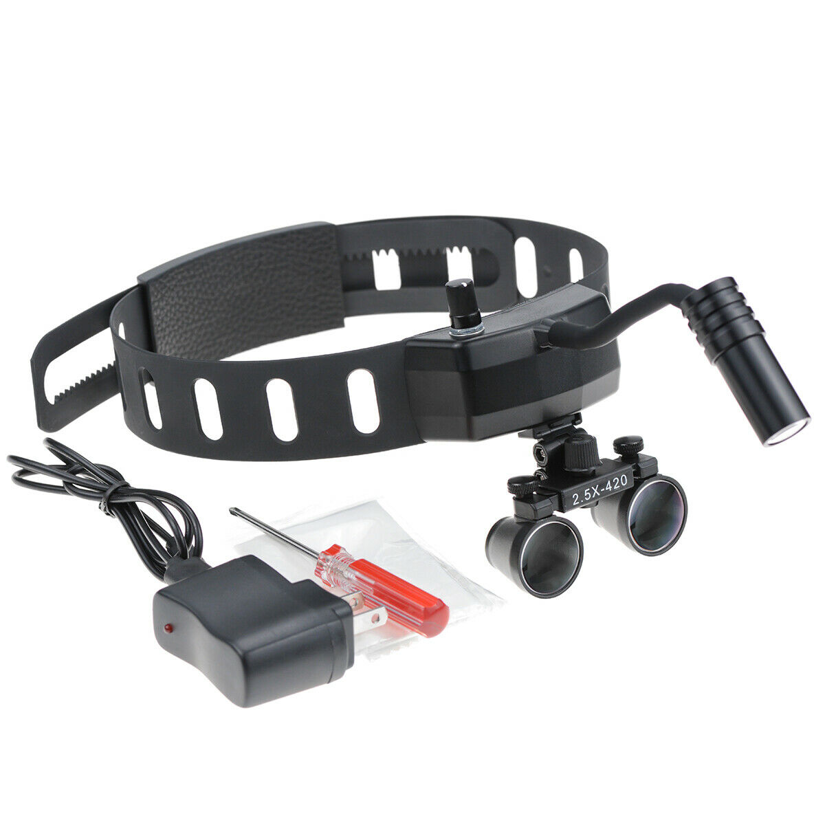 YUYO 5W LED Chirurgischer Scheinwerfer + 2.5X Zahnmedizinische Binokularlupen