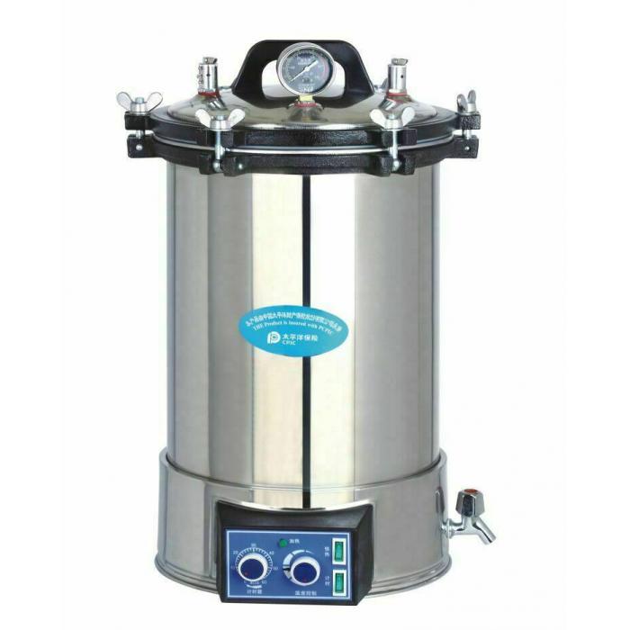 18L/24L Tragbarer Autoklav Sterilisatoren Edelstahl Dampfsterilisator YX-18/24LDJ
