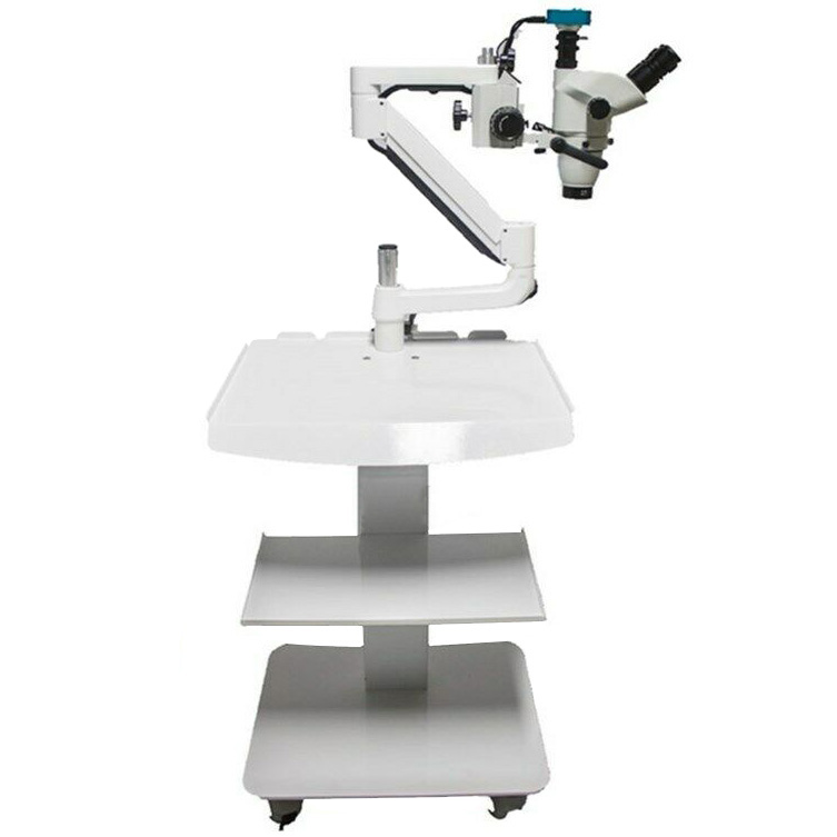 Dentalmikroskope für zahnärztliche Wurzelkanaltherapie mit Kamera + Zahnarzt Trolley