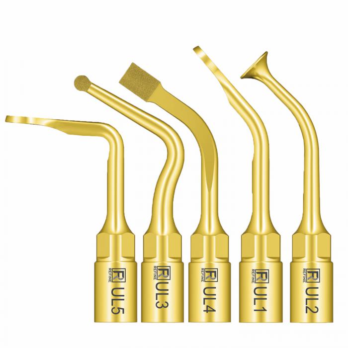 1 Stück Piezochirurgie Spitzen für Sinuslifting UL1 UL2 UL3 UL4 UL5 (Kompatibel Mit Mectron Woodpecker)