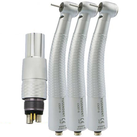 YUSENDENT® CX207-GN-PQ Glasfaser-Handstück NSK-kompatibel (Mit Koppler x1 + Ohne Koppler x2)