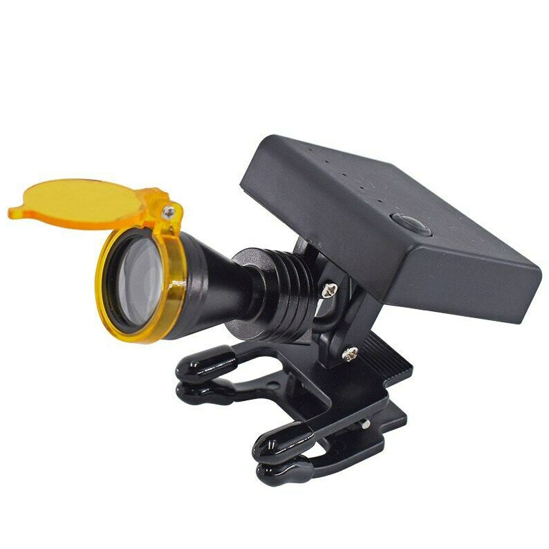 Dental 5W LED Kabellos Clip-on Scheinwerfer mit Optischem Filter