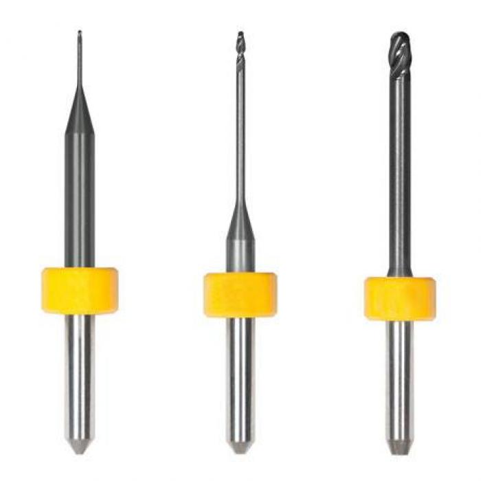 1 Schachtel Dental CAD/CAM Fräser für Zirkon Kompatibel mit Amann/Imes/Roland/VHF/Wieland/Zirkon