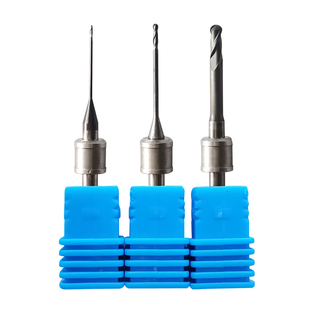 Dental 0.6mm/1.0mm/2.5mm DCAD/CAM Fräser für Zirkon/PMMA(Kompatibel mit Amann Girrbach)