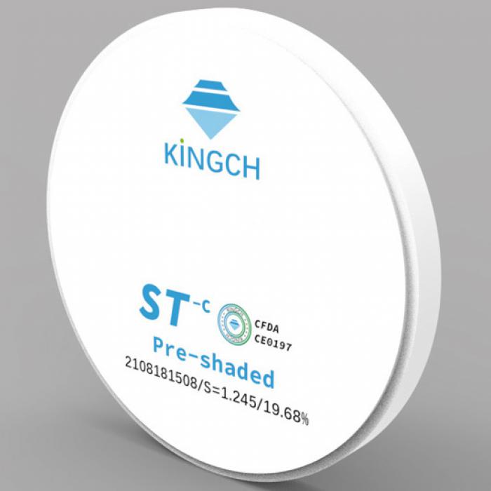 Kingch® ST-C 98/95/89mm Dentallabor Vorschattiert Zirkon Ronden Zirkonoxid Blöcke