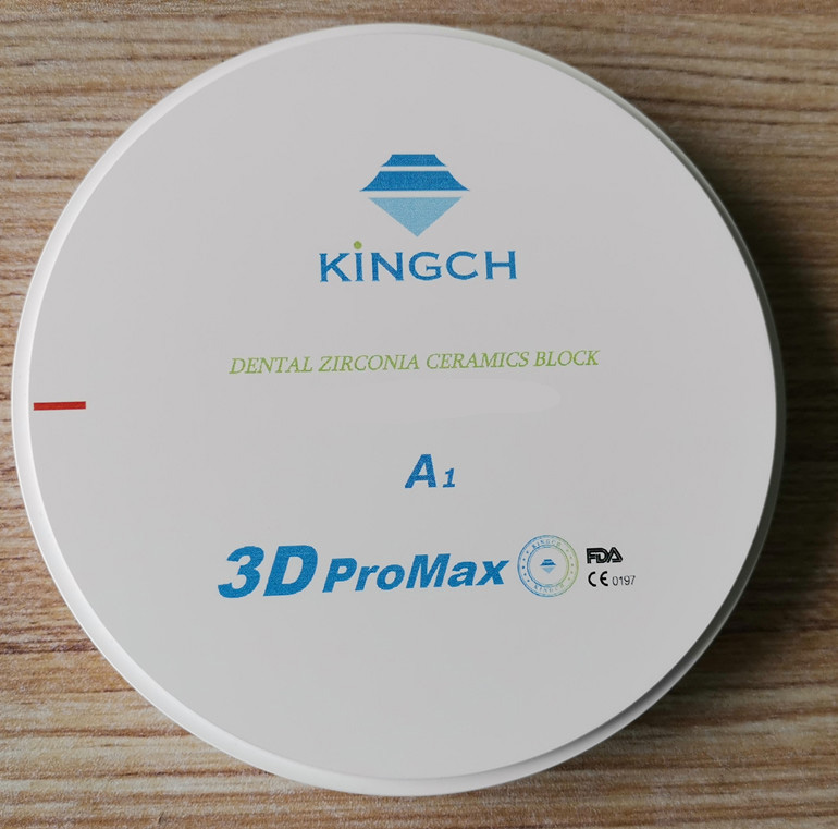 Kingch® ST-M 3D-M 98/95mm Dentallabor Vorgefärbt Zirkon Ronden CAD/CAM Keramik Blöcke