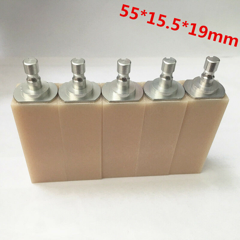 5 Stück 55*15,5*19mm Dentallabor PMMA Ronden Dental PMMA Blöcke (für Cerec Sirona CAD/CAM Fräsmaschine)