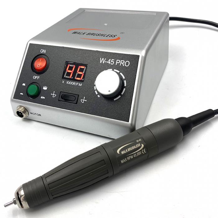 WALK BRUSHLESS® W-45PRO BRUSHLESS Bürstenlose Mikromotor Polierer Poliermaschine + 45K RPM Handstück