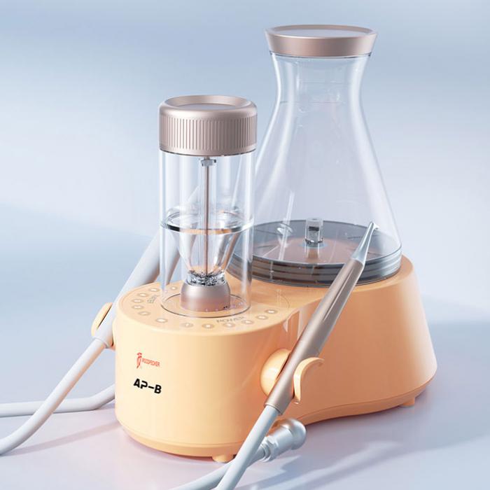 Woodpecker AP-B Pulverstrahlgerät Dental Luftstrompolierer + UltraschallScaler