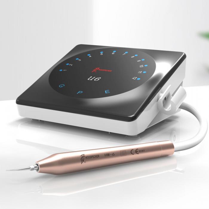 Woodpecker U6 UltraschallScaler mit HW-6 Handstück & 7 Spitzen (EMS kompatibel)