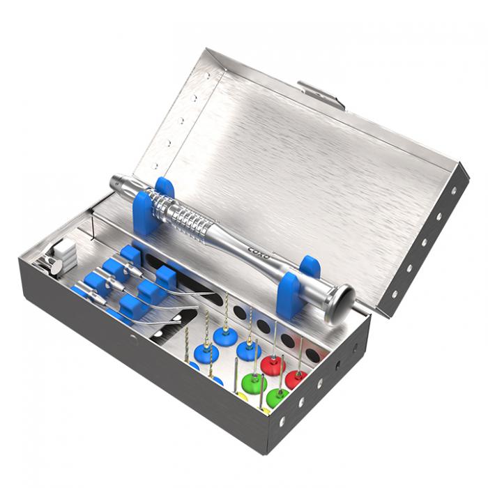 COXO C-FR1 Endo-Feilenentfernungssystem Endo Rescue Kit mit Desinfektionsbox