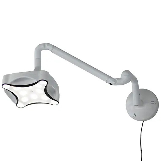 Micare JD1700G LED Zahnarztlampe / Behandlungsleuchte mit Wandhalterung