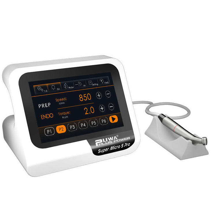 Pluspower® Super Micro S Pro bürstenloser mikromotor zahnmedizin (PREP/ENDO Modus 2in1)