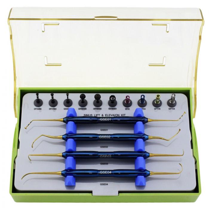 Implant DASK Sinus Kit (DASK-Bohrer Kit + Sinus-Elevationsinstrument)