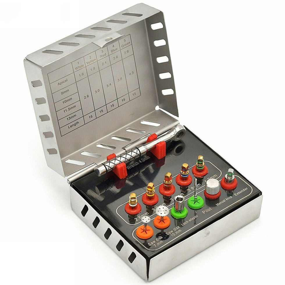Zahnknochenexpander (Kit Implant Sinus-Lift / Kit zur Implantaterhöhung)