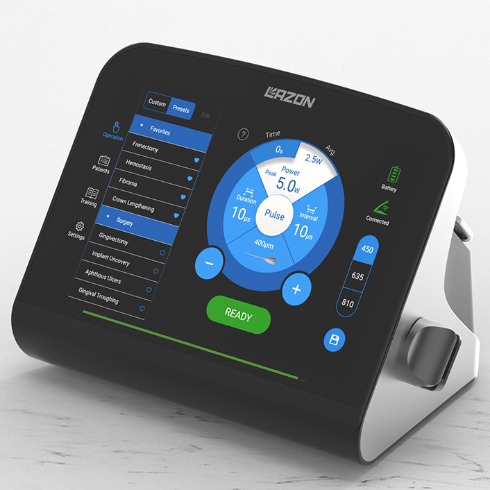 LAZON SOLASE PRO Dental Diodenlaser 450nm/635nm /980nm