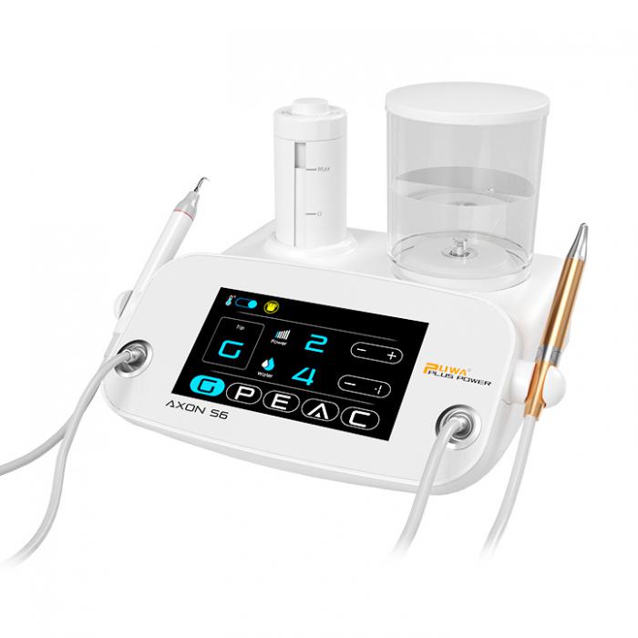 Pluspower ® AXON S6 2in1 Pulverstrahlgerät Dental Luftstrompolierer + UltraschallScaler