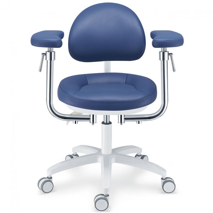 TYTC U-Serie PLST-094-097 Dentalmikroskop Bedienerstuhl mit Verstellbaren Drehbaren Armlehnen