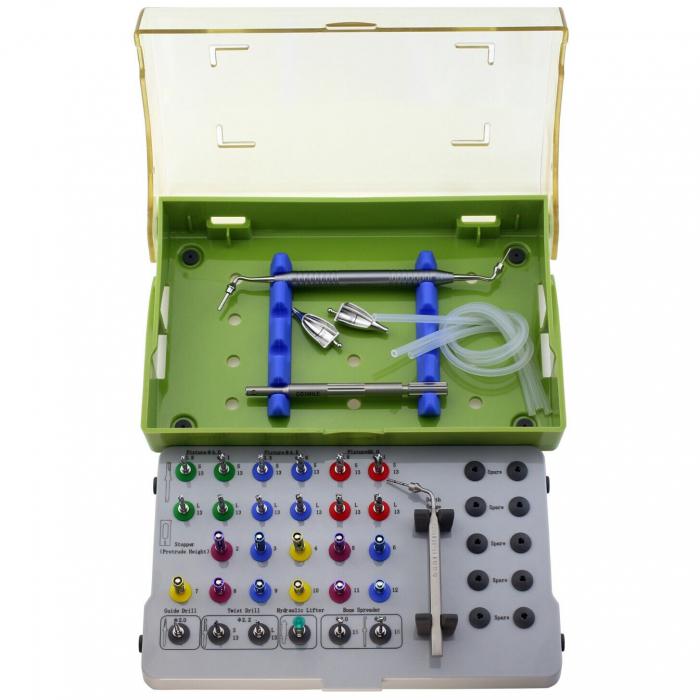 Dental Implant CAS Kit (Crestal Approach Sinus Kit) Bohrstopfen, Hydraulischer Membranheber