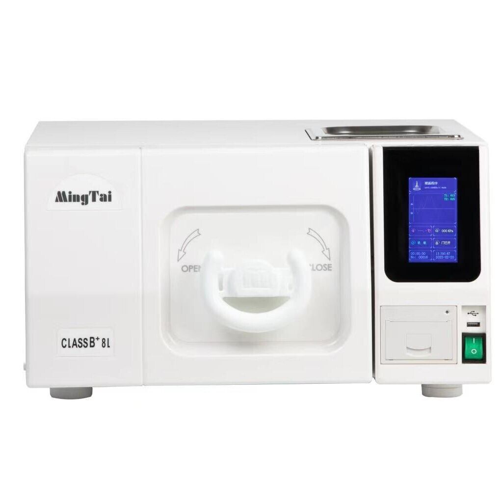 Sun SUN8-III K 8L Ultraschneller, kompakter Dental-Dampfsterilisator Klasse B mit Drucker