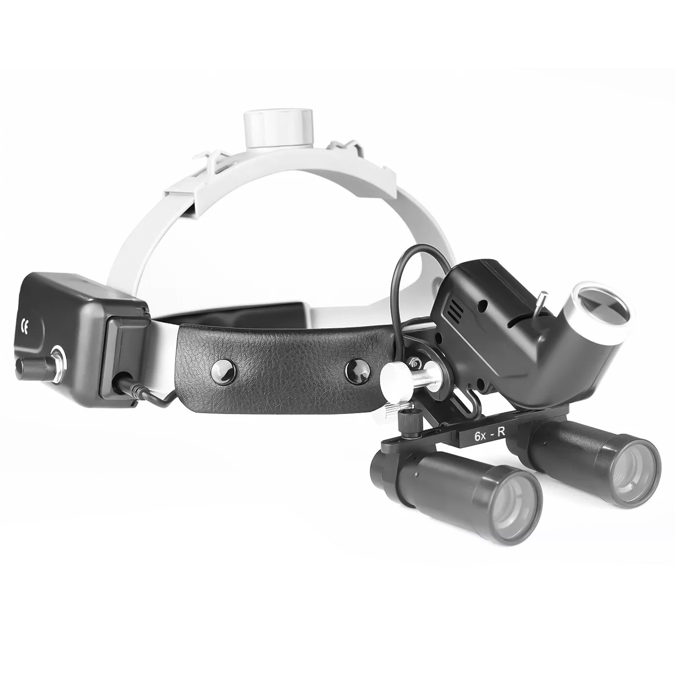 YUYO DY-Kit 4.0X/5.0X/6.0X/8.0X-R lupenbrille zahnarzt + 5W LED licht für lupenbrille