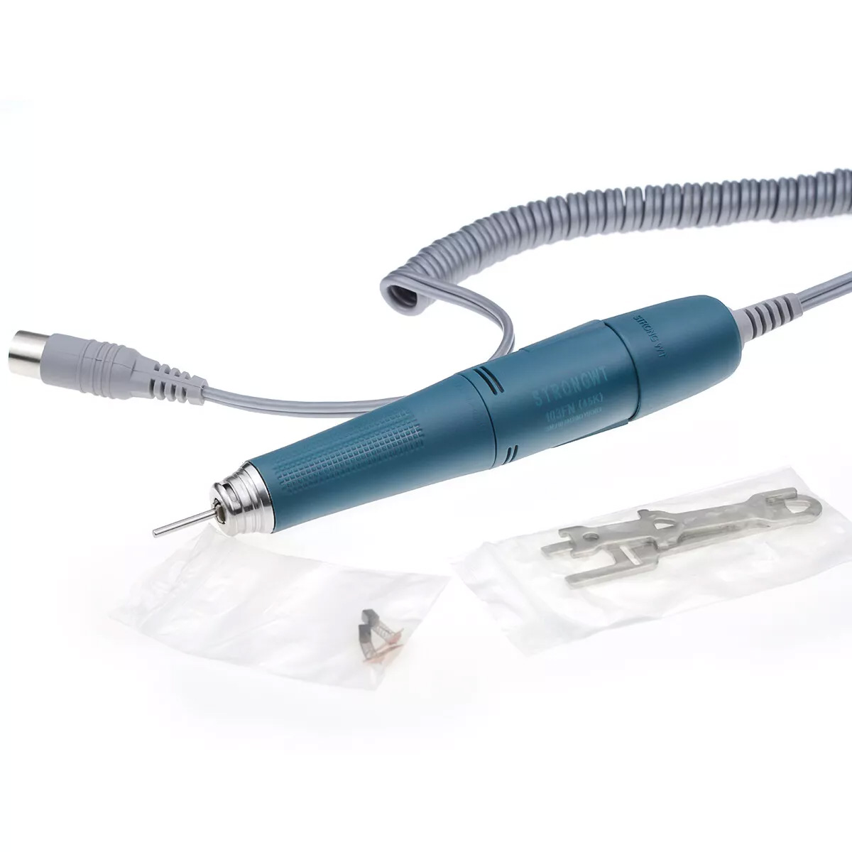 STRONGWT 103FN Dental Doppelverriegelungs bürsten handstück, 45.000 U/min, für elektrischen mikromotor
