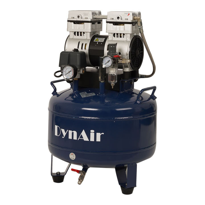 Dynamic DA7001 dental leiselauf ölfreien kompressor, 30 L luftbehälter, 0,75 kW/1 PS