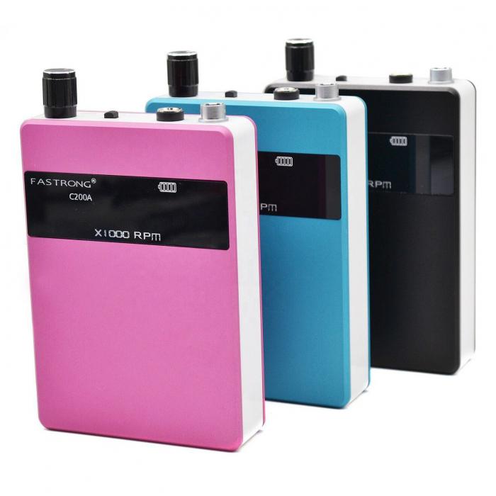 FASTRONG C200A Tragbarer zahnärztlicher bürstenloser Mikromotor, Elektrisches Polieren mit Batterie