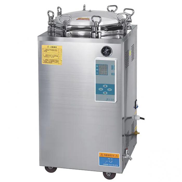 JIBIMED LS-LD 35L/50L/75L/100L/120L/150L Vertikaler Hochdruck Dampf Autoklav Sterilisator 105℃ - 134℃ LED-Anzeige