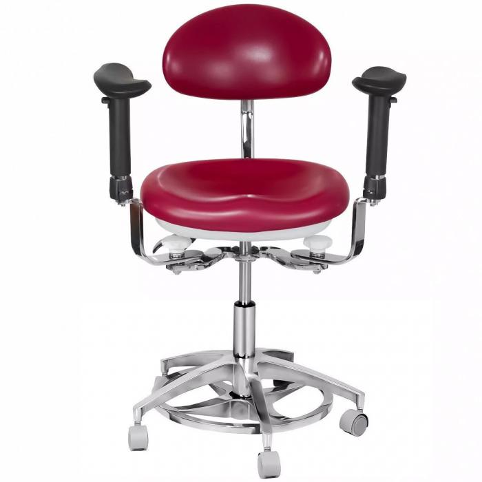 TYTC JKS 037 Dental Mikroskop Hocker, Chirurgenstuhl mit Armlehne