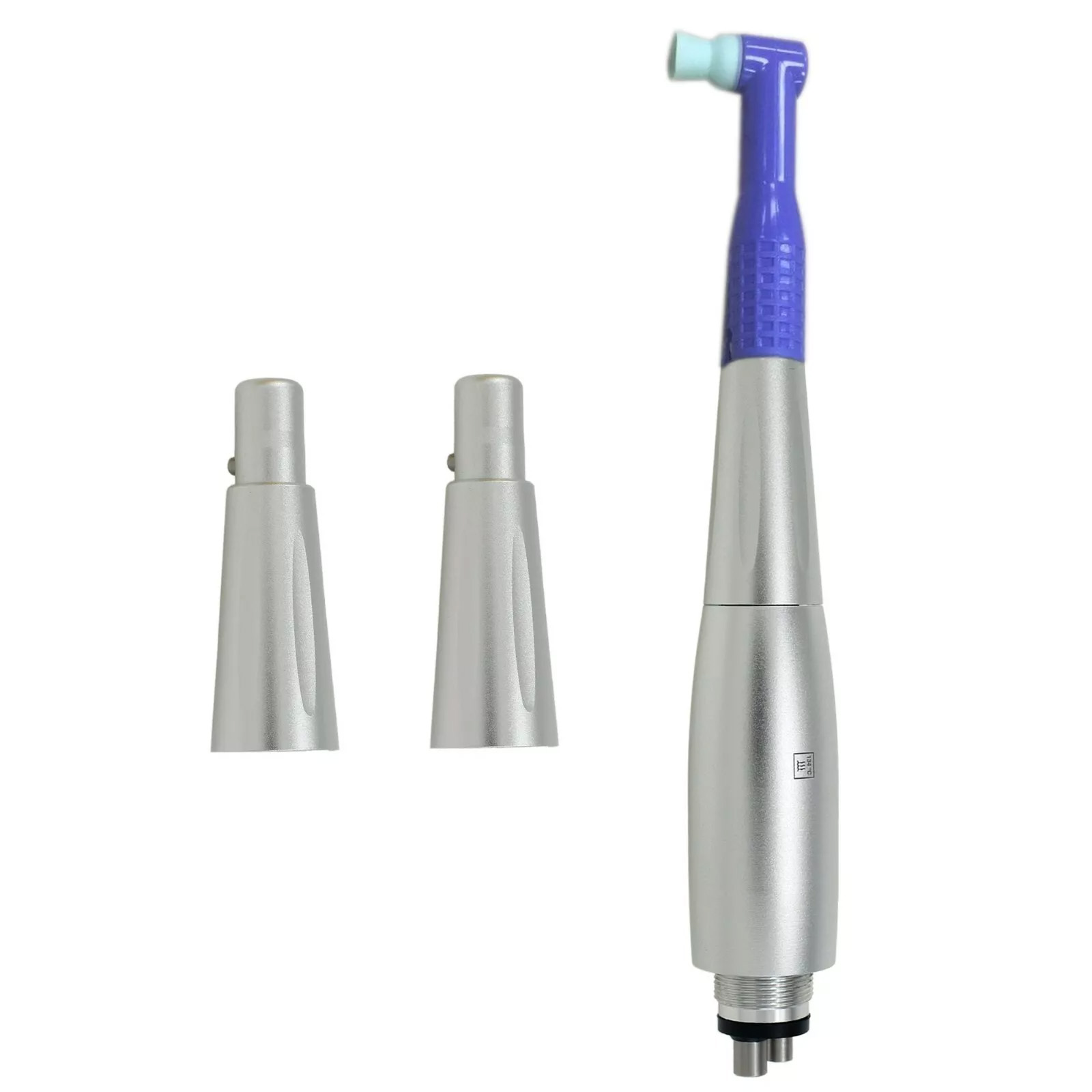 Prophylaxe Handstück für die Zahnhygiene (Luftmotor, 4 Löcher + 3 Nasenkegel-Set)
